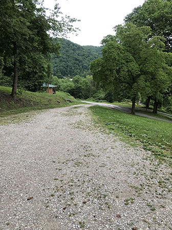 Driving Path to and from Eagles Nest